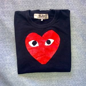 Comme Des Garcons Big Heart Tshirt